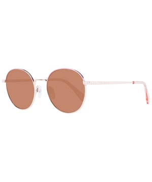 Gender: Women
Main color: Multicolor
Extra: No extra
Frame color: Rose Gold
Frame material: Metal
Lenses color: Brown
Lenses material: Plastic
Filter category: 3
Style: Panto
Lenses effect: No Extra
Protection: 100% UVA & UVB
Gr?sse: 49-18-135
Lenses width: 49
Lenses height: 45
Bridge width: 18
Frame width: 130
Temples length: 135
Spring hinge: No
Shipment includes: Branded case
Rim style: Full-Rim