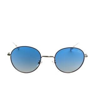 Must Have sunglasses with a round design and metal frame, ideal for a modern and timeless style.

 Equipped with polarized lenses with UV 400 protection, they block 100% of UVA and UVB rays, offering clear vision and reducing glare in bright environments.

 The unisex design and round shape add a vintage and sophisticated touch that adapts to different styles.

 They include the Must Have logo engraved on the temples and on one of the lenses, adding a distinctive detail. In addition

 They come with a soft cleaning cloth to keep your lenses spotless and a protective case to store them safely.

 Perfect for complementing any look, these glasses are ideal for those looking for protection and style in one piece.
 Measures: Lens height: 51 mm, Lens width: 54 mm, Bridge: 21 mm, Temples: 135 mm
 Composition: Metal
 Care:
- Wash only with water or, if necessary, a mild soap.
 - Dry with a soft cloth to avoid scratches.
 - Avoid contact with harsh surfaces or abrasive liquids.