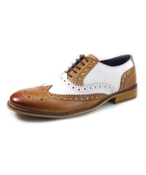 Traditional hand finished shoe with a classic brogue design and a must for any man's wardrobe for a perfect fit with formal attire. Made from genuine high quality burnished leather and cusion insole for superior comfort. These are soft to touch and look great with suits and smart wear. Handmade leather shoes with Genuine leather upper.