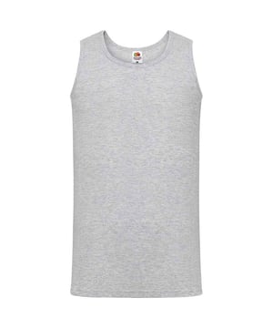 97% Katoen, 3% Polyester. Stof: Fijn gebreid garen. Ontwerp: Eenvoudig. Halslijn: Gebonden, Ronde Hals, Zelfkant. Manchet: gebonden, zelf stof. Mouwtype: Mouwloos. Hem: Tweelingnaaldsteek. Stoftechnologie: Duurzaam. Afscheurbaar etiket. Pasvorm: Klassiek. 165gsm. Duurzaamheid: Amfori, Better Cotton Initiative, BSCI, Fair Labor Association, Oeko-Tex Standard 100 Gecertificeerd, WRAP Gecertificeerd.