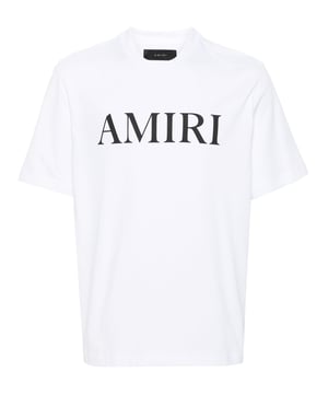 Refresh your essential T Shirt collection with this classic Logo T Shirt brought to you by Amiri. Crafted in a soft premium cotton composition, this t shirt is cut in a regular fit and features a ribbed crew neckline with short sleeves, a straight hemline and elasticated trims for a comfortable wear.