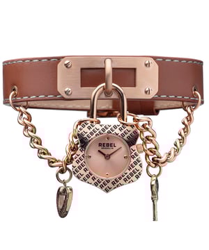 Rebel Women's RB114-8151 SeagateRebel Seagate Rose Dial Women's Watch RB114-8151
Rebel Women's Watch from the Seagate Collection
Round 316L Stainless Steel Rose gold Case
Rose Dial, Mineral Crystal w/ Sapphire Coating
Tan Leather Band with Tang Buckle
Water Resistance: 5 ATM (50 meters, 165 feet)
7mm Case Thickness, 25mm Case Diameter, 16mm Band Width
Quartz Movement