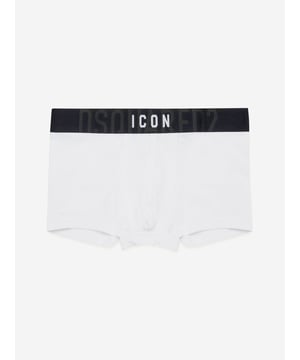 Elevate your young one's style with the Dsquared2 Kids Boys Logo Boxer Shorts in White for AW2024. These shorts blend luxury and comfort, perfect for the fashion-forward boy. Key features include:‚ Iconic Dsquared2 Logo: Bold branding adds a touch of luxury.‚ Premium Cotton Blend: Ensures comfort &amp; durability.‚ Versatile White Hue: Matches effortlessly with any outfit.‚ Elasticized Waistband: For a secure and comfortable fit.revitalise his collection with these chic, designer boxer shorts! Order today and let your boy experience style and comfort.
