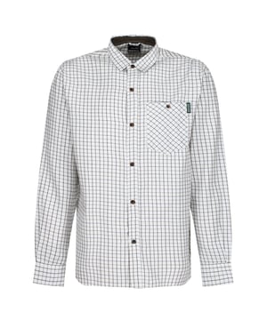 65% Polyester, 35% Katoen. Ontwerp: Geruite, Logo. Zakken: 1 borstzak, met knoopsluiting. Halslijn: Collared. Mouwtype: Met lange mouwen.