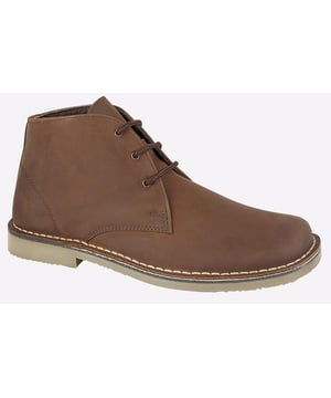 These Roamers Medway ankle boots have been designed to add style and comfort to your everyday casual smart wear. 
- Suede Leather upper
- Lace up closure
- Relaxed fitting
- Cushioned footbed
- Durable rubber outsole