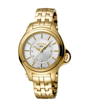 Ferre Milano Ladies Silver Dial GP Watch