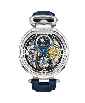 Stuhrling genuine leather hot sale