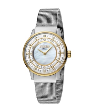 Ferre Milano Ladies Silver Dial  Mesh / GP Watch