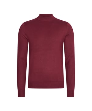 Jersey con cuello de tortuga de Mario Russo para hombre. El Turtle Neck Sweater está hecho de algodón y acrílico, y tiene un bonito corte ajustado.  Marca: Mario RussoNombre del modelo: Turtle Neck SweaterCategoría: Turtle Neck Sweater para hombreComponentes: viscosa, poliésterColor: rojo burdeos