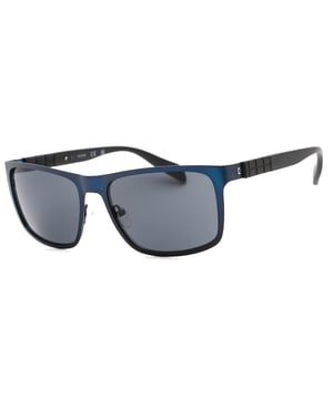Gafas de sol de hombre de color azul - Guess GF0169-90A• material: metal• color: azul• tamaño: 58/17/140 mm (longitud de la lente / ancho del puente / longitud de la varilla)  Categotia 2