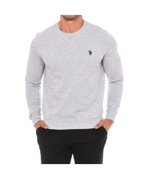 Sweatshirt U.S. POLO ASSN.
 Gerippter Rundhalsausschnitt.
 Markeninsignien auf der oberen Vorderseite.
 Gerippte Bündchen und Bund.
 Nähte in Ton gehalten.
 Zusammensetzung: 100% Baumwolle
 Pflege:
Bei maximaler Temperatur von 30º waschen.
 Bei niedriger Temperatur bügeln.
 Kein Bleichmittel verwenden.
 Keinen Trockner verwenden.
 Nicht chemisch reinigen.