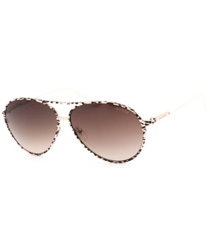 Geslacht: Vrouw
Hoofdkleur: Cream
Kleur van het frame: Cream
Frame materiaal: Metaal
Kleur van lenzen: Bruin
Lenzenmateriaal: Kunststof
Filtercategorie: 3
Lenzen effect: verloop
Bescherming: 100% UVA & UVB
Breedte van de lenzen: 60
Hoogte van de lenzen: 50
Brugbreedte: 11
Frame breedte: 140
Lengte van de slapen: 135
Stijl: Piloot
Velgenstijl: Full-Rim
Veer scharnier: Nee
Extra: Geen extra's
Zending omvat: Etui
Country: China