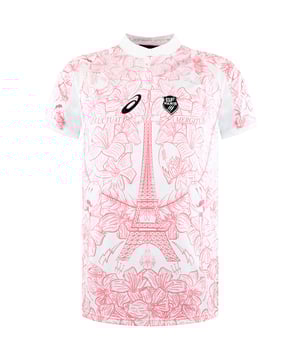 Show your passion for Stade Français Paris with the Asics Stade Français Paris 2018/19 Men's Rugby Shirt. This official team jersey combines the iconic style and tradition of one of France's most celebrated rugby clubs with the performance features that Asics is renowned for. Perfect for supporters and players alike, this shirt embodies team pride and on-field excellence.
 Key Features:
 Official Team Design:

Featuring the distinctive Stade Français Paris colors and crest, this jersey represents the club’s rich history and heritage. The 2018/19 season design includes bold patterns and sponsor logos, making it an authentic piece for any fan.

High-Performance Fabric:

Crafted from a durable and breathable polyester blend, the shirt ensures optimal comfort. The fabric’s moisture-wicking properties keep you dry and comfortable, whether you’re playing a match or cheering from the stands.

Ergonomic Fit:

Designed for an athletic fit, this rugby shirt allows for full range of motion. The tailored cut ensures a snug but comfortable fit that adapts to your movements during the game.

Breathable Panels:

Strategically placed mesh panels enhance ventilation, promoting airflow to keep you cool even during the most intense moments of the game.

Anti-Odor Technology:

The fabric includes anti-odor properties to help prevent the buildup of unpleasant smells, keeping you fresh throughout wear.

 
Embrace the spirit of Stade Français Paris with this high-quality rugby shirt, designed to offer both performance and style. Whether you're on the field or in the stands, show your support with pride and confidence.
 