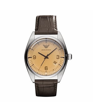 Emporio Armani Herenhorloge Kwarts Zilver• Materiaal kastdeksel: Roestvrij staal• Soort glas: Mineraal• Materiaal Band: Verzilverd• Kleur kast: Zilver• Waterdichtheid: 50 m (5 ATM)• Diameter: 50 mm