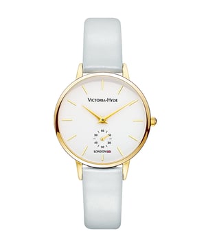 This wristwatch in a classic design is not only noble and timeless, but can also be combined with any outfit. With a size of 34mm, this ladies' watch is one of the more discreet variants from the Metropolitan collection. With its matte white dial and rose gold mesh strap, it is the perfect companion for both day and evening. The watch strap is easily interchangeable with other 14mm straps, allowing you to customize the watch to suit your personal look. The small second movement on the dial is not only a symbol of style, but also lets you know the time accurately at all times. The rose-gold metal case perfects the timeless chic in a special way. The likewise rose-gold clasp with a simple click system can be opened and closed quickly and easily. Case diameter: 34mm, Case thickness: 8mm, Watch strap length: 190mm, Watch strap width: 14mm