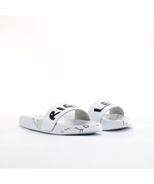 Puma x Shantell Martin Leadcat White sintético Unisex Sliders On Sliders 365952 01