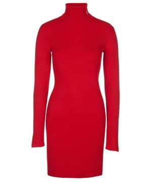 41% poliamida, 23% lana, 2% elastano; vestido de vaqueros Calvin Klein;  Modelo: ZW0ZW02233 XL6;  Mano de obra de alta calidad;  cuello alto;  manga larga;  Detalles del logotipo de Calvin Klein Jeans