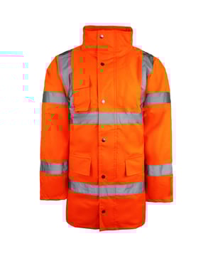 Dickies High Sesibility Motorroway Safety Mens Orange Jacke