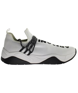 Armani Exchange Strick Damen Melange White Trainer