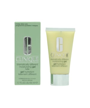 Clinique Dramatically Different Moisturizing Gel Tube is oilfree and noncomedogenic. It gives the lightweight hydration without oiliness so skin feels smoother and softer. It also helps to improve skin  s condition and make it look younger.