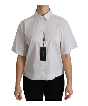 Totalmente nuevo con etiquetas  
Material: 100% algodón  
Color: blanco  
Cuello con solapa  
Mangas cortas  
Detalles de logo  
Hecho en Italia