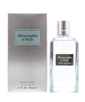 First Instinct For Her is a floral fruity fragrance by Abercombie Fitch. Top notes grapefruit passion fruit and magnolia. Middle notes orange blossom and butterfly orchid. Base notes tonka bean and amber.
