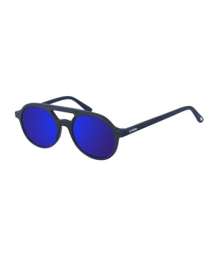 Gafas de sol Kypers con montura de acetato.
Color Negro
Forma ovalada.
Lentes de color Violeta
Patillas de acetato, con el nombre de la marca grabado.
100% Protección UV. 
Cristales antirreflejo polarizados.
Incluye una funda de tela de protección.

Medidas  Alto lente: 43 mm
Ancho lente: 50 mm.
Puente: 21 mm.
Patillas: 145 mm.


Limpieza y manutención:
-Limpiar las gafas con agua y jabón (neutro).
- No utilice paños sucios o abrasivos, que puedan alterar las características de los filtros.
- Utilice solo accesorios y repuestos originales.