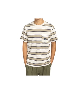 CAMISETA HOMBRE ICON LABEL POCKET SS VERDE