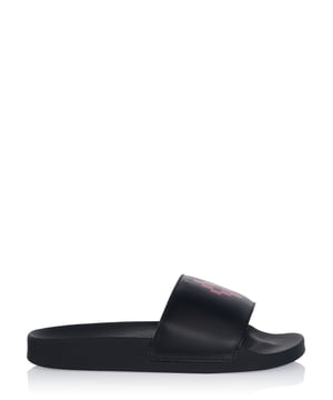 100% PVC; Pantuflas de Marcelo Burlón; Modelo: CMIA027R20PLA0031032; Mano de obra de alta calidad; Suela antideslizante; Punta abierta; Detalles del logo de Marcelo Burlón