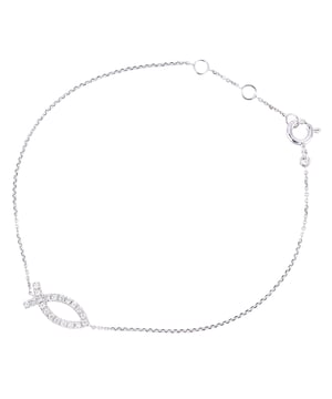 9K (375) White Gold: 0.68gr; # Diamond: 0.1ct