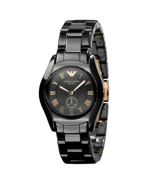 Emporio Armani AR1412 - Reloj para mujer cuarzo cerámico• material: cerámico• cristal: minèral• pulsera: cerámico• correa: negro• resistencia al agua: 30 m (3 ATM)• tamaño de la caja: 35 mm