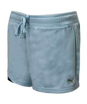 Puma Damen Sweet Shorts Lässige Lauf-Loungehose Blau 518142 03 S