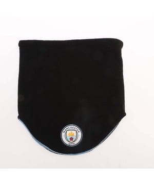 Puma Manchester City Reversible Neck Warmer in black - blue.- Reversible.- Manchester City crest to front.- PUMA Cat Logo to back.- 100% Polyester.- Ref: 5382420