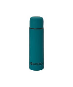 95% Roestvrij staal, 4% Polypropyleen, 1% Silicone. 2 Deksels, Dubbelwandig, Geïsoleerd, Lekvrij. Ontwerp: Logo. Afwerking: Rubber. Capaciteit: 500ml.