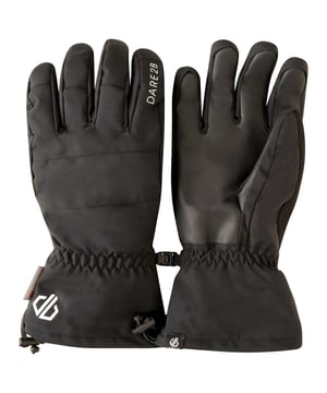 Lining: Thinsulate. Fabric Technology: ARED 20/30, Breathable, Water Repellent, Waterproof. Attachment Clip, Elasticated Wrist, Faux Nubuck Thumb, Gripped Palm, High Warmth, Textured Palm, Toggle Adjuster. Cuff: Inner Knitted Cuff, Inner Ribbed. Design: Logo. Sustainability: Made from Recycled Materials.