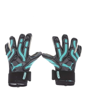 These gloves feature a hybrid cut with rolled and flat palm construction for exceptional grip and control. The gloves are made with premium materials that provide excellent comfort, flexibility and durability. The 4mm Ultimate grip latex palm offers superior grip in all weather conditions, while the breathable mesh backhand ensures optimal airflow and ventilation.