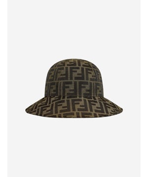 Introducing the exquisite Unisex Hat in Brown, a distinctive addition to your wardrobe. Fashioned by the renowned Italian brand, Fendi, here are some highlights:‚ Italian Craftsmanship: Sprung from the heart of Italian fashion, meticulously designed to ensure durability and sustained wear.‚ Signature Fendi Design: Adorned with Fendi's iconic print, this hat elevates your look with a sophisticated and modern edge.‚ Premium Comfort: Fabricated from superior materials, it offers unparalleled comfort, suitable for both sexes for a wide range of occasions.‚ Wardrobe Revolution: Update your look with the Unisex Hat by Fendi in Brown. Amplify your style by adding this standout accessory to your collection.