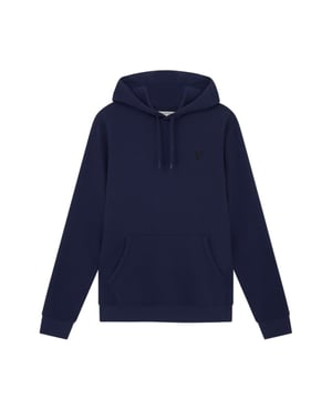 Mantengase comodo y con estilo con la sudadera con capucha azul marino de Lyle & Scott. Confeccionada con 100% algodon, esta sudadera con capucha se ajusta a la talla real y presenta el logotipo de la marca Lyle & Scott en el pecho. !Hacer una declaracion nunca se vio ni se sintio tan bien!, Jersey azul marino de Lyle & Scott, Hecho en India, 100% algodon, Logotipo de la marca en el pecho, Jersey con capucha, Corte estandar, Se ajusta a la talla real, Insignia de la marca en el frente izquierdo del pecho., Estilo: ML416TON Z271