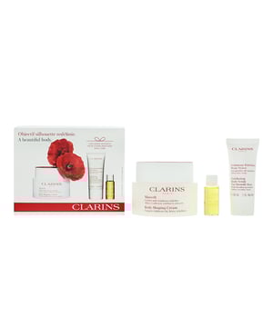Clarins A Beautiful Body 3 Piece Gift Set—a luxurious ensemble designed to indulge your skin and elevate your body care routine. This set includes three essential products: a 200ml Body Cream, a 30ml Exfoliating Cream, and a 10ml Tonic Body Oil. With a focus on nourishment, exfoliation, and hydration, this collection helps you achieve a radiant and beautiful body. This beautifully curated gift set offers not just skincare, but a complete body care ritual that's both effective and indulgent. The products come in a sleek and stylish packaging, making this set a thoughtful and luxurious present for yourself or a loved one. With its focus on nourishment, exfoliation, and hydration, this set embodies Clarins' commitment to enhancing your body's natural beauty and promoting a sense of well-being.