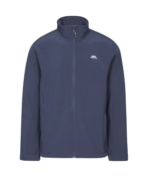 Winddicht Lichtgewicht 2 zakken met rits Trekkoord in de zoom Verstelbare platte manchetten met tabs 94% polyester, 6% elastaan Borstomvang Trespass heren (ongeveer): S - 89-94cm, M - 96.5-101.5cm, L - 104-109cm, XL - 111.5-117cm, XXL - 117-122cm, 3XL - 122-127cm.