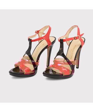 Merk: Made in Italia Dames Schoenen Collectie Ss 100% Made In Italy Dames Sandalen Bovenkant: Synthetisch Leer Binnenzool: Leer Zool: Rubberen Sluiting met verstelbare Zijgesp Hak 10 cm, Plateau 1 cm