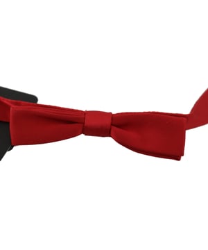 Kleur: Rood
  Model: Gebonden
  Materiaal: 100% Zijde
  Verstelbare nekband een maat