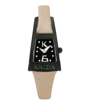 Krizia: Womens Black Watch