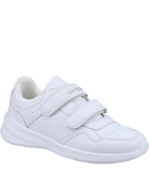 Upper: Leather. Lining: Breathable, Micro Fresh. Insole: Memory Foam. Flat. Heel Height: 3cm. Cut: Low Cut. Design: Logo, Plain. Toe Style: Round. Fastening: Dual Touch Fastening.