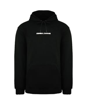 Criminal Damage Worldwide Black Mens Cotton Hoodie WHBW22