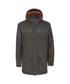 Adjustable zip off hood with check lining. Contrast body lining. YKK front zip under storm flap. 2 zipped chest pockets with YKK zips. 2 double entry lower pockets. Corduroy facings. Adjustable cuffs. Adjustable drawcord at hem. Inner pocket. Waterproof 10000mm, breathable 5000mvp, windproof, taped seams. Main shell: 100% Polyamide TPU membrane, Contrast shell: 100% Polyester TPU membrane, Lining: 100% Polyester, Filling: 100% Polyester Down touch filling. DLX Mens Chest Sizing (approx): S - 35-37in/89-94cm, M - 38-40in/96.5-101.5cm, L - 41-43in/104-109cm, XL - 44-46in/111.5-117cm, XXL - 46-48in/117-122cm, 3XL - 48-50in/122-127cm. Please note: Fits true to your normal size.