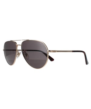 Las gafas de sol Police Aviator Mens Shiny Total Rose Gold Grey Green SPLE25 Roadie 3 son unas elegantes gafas de aviador fabricadas en metal ligero. Las plaquetas nasales de silicona y las puntas de las patillas de plástico garantizan la comodidad durante todo el día. Las patillas finas llevan el emblema de Police para dar autenticidad a la marca.