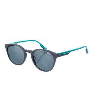 Sunglasses for men, with acetate frame.
 Color Grey-green
 Oval shaped frame.
 dark gray lenses
 Acetate temples.
 100% UV protection.
 Anti-reflective crystals.
 Includes certificates of authenticity and guarantee.

 Measurements: Measurements: Lens height: 48 mm, Lens width: 52 mm, Bridge: 21 mm, Temples: 145 mm.

 Cleaning and maintenance:
 -Clean the glasses with soap and water (neutral).
 - Do not use dirty or abrasive cloths, which may alter the characteristics of the filters.
 - Use only original accessories and spare parts.
 Measures: Measurements: Lens height: 48 mm, Lens width: 52 mm, Bridge: 21 mm, Temples: 145 mm.
 Composition: Acetate
 Care:
Cleaning and maintenance:
 -Clean the glasses with soap and water (neutral).
 - Do not use dirty or abrasive cloths, which may alter the characteristics of the filters.
 - Use only original accessories and spare parts.