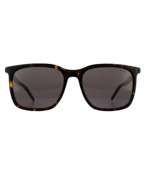 Hugo von Hugo Boss Sunglasses HG 1027 / S AB8 ir Havana Grey Grey ist aus mehrschichtigem Acetat von Hugo für einen frischen, modernen Look mit Farbakzenten auf den Tempeln für ein modisches Finish.