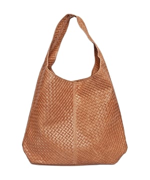 Shopper tas
100% rundleer
Enkel handvat aan de bovenkant: 50 cm
Drukknoopsluiting aan de bovenkant
Vaste portemonnee met ritssluiting
Afmetingen (M): 35x46x16 cm